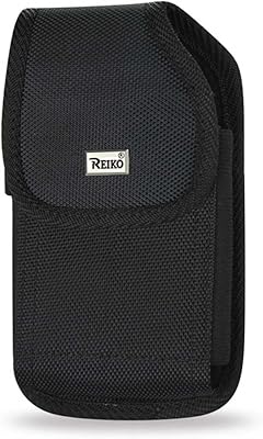 Vertical Canvas Case with Belt Clip and Belt Loop for Tracfone Alcatel MyFlip A405DL