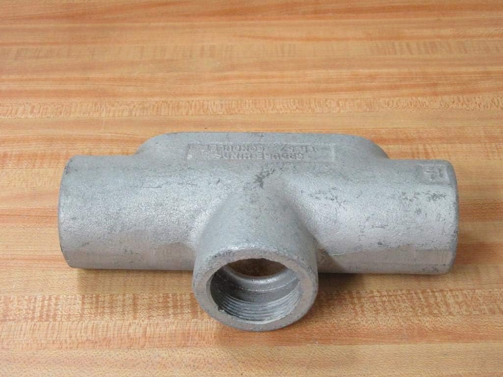 TB57 Feraloy Iron Alloy Type TB Conduit Outlet Body 1-1/2 Inch Condulet