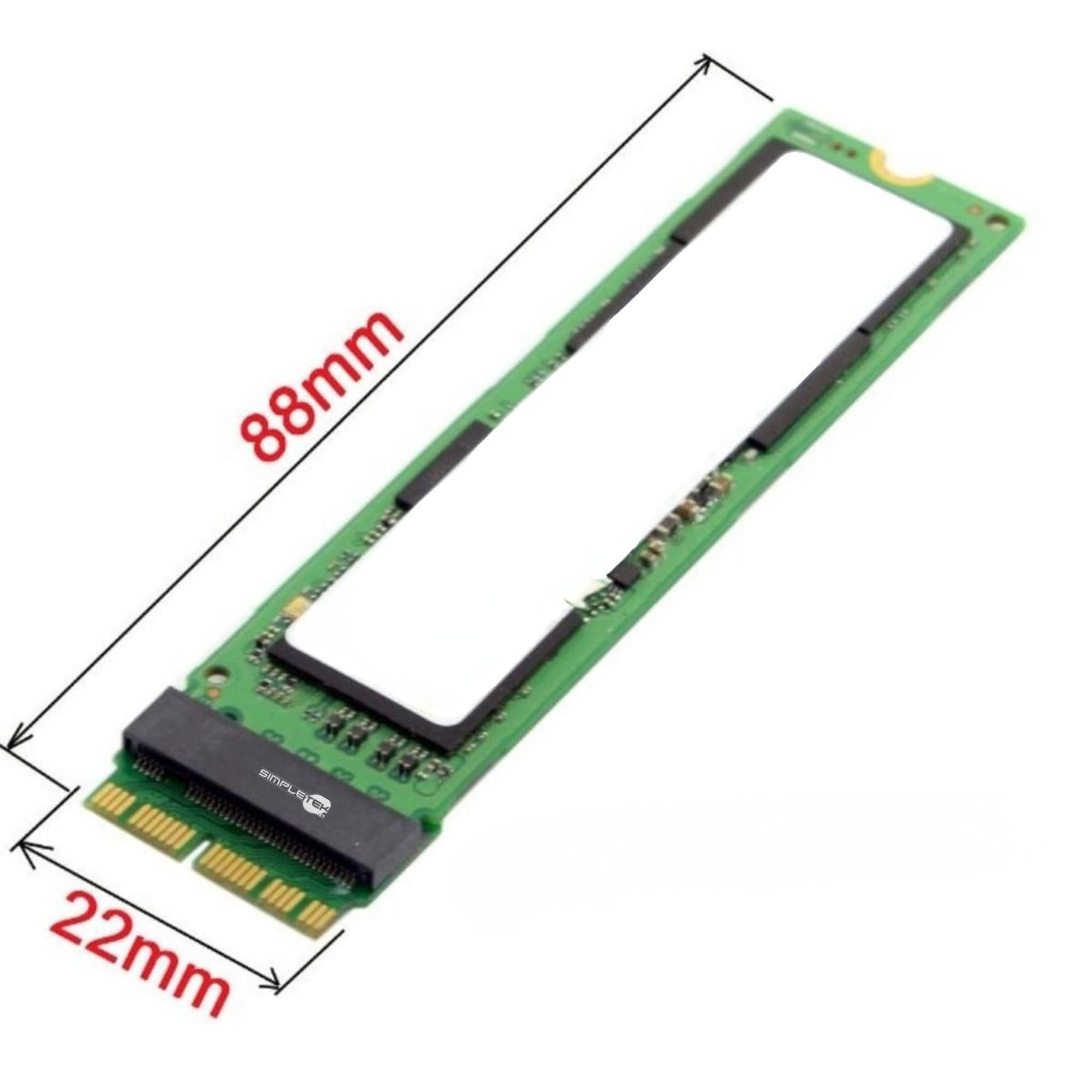 SIMPLETEK Wewnętrzny dysk SSD 60 GB do McB Air i Pro Retina (2013-2015) | moduł rozszerzenia kompatybilny z A1466 A1502 A1398 A1465