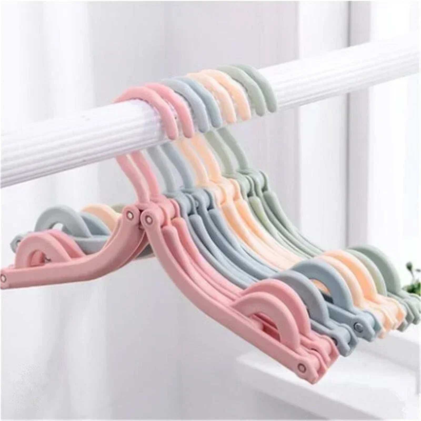 Grucce da Viaggio Pieghevoli 5/50 pezzi grucce pieghevoli da viaggio accessori essenziali for navi crociera vestiti multipli for la casa portatili(20pcs)