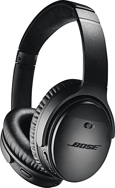 Bose QuietComfort 35 (Series II) Wireless Headphones, Noise Cancelling - Black (Renewed)