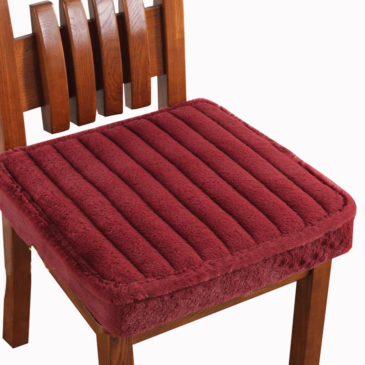 uyeoco Thicked Booster Cushion for Armchair,8cm/5cm/3cm Non-slip Chair Seat Pads Cushions Soft Booster Pads for Garden Dining Office Home(Q4,50X50X5CM)