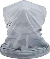 Vista 28 de BASSDASH Protección solar UPF 50+ UV Polaina para el cuello, máscara de pesca, caza, kayak, senderismo, ciclismo, esquí, deportes