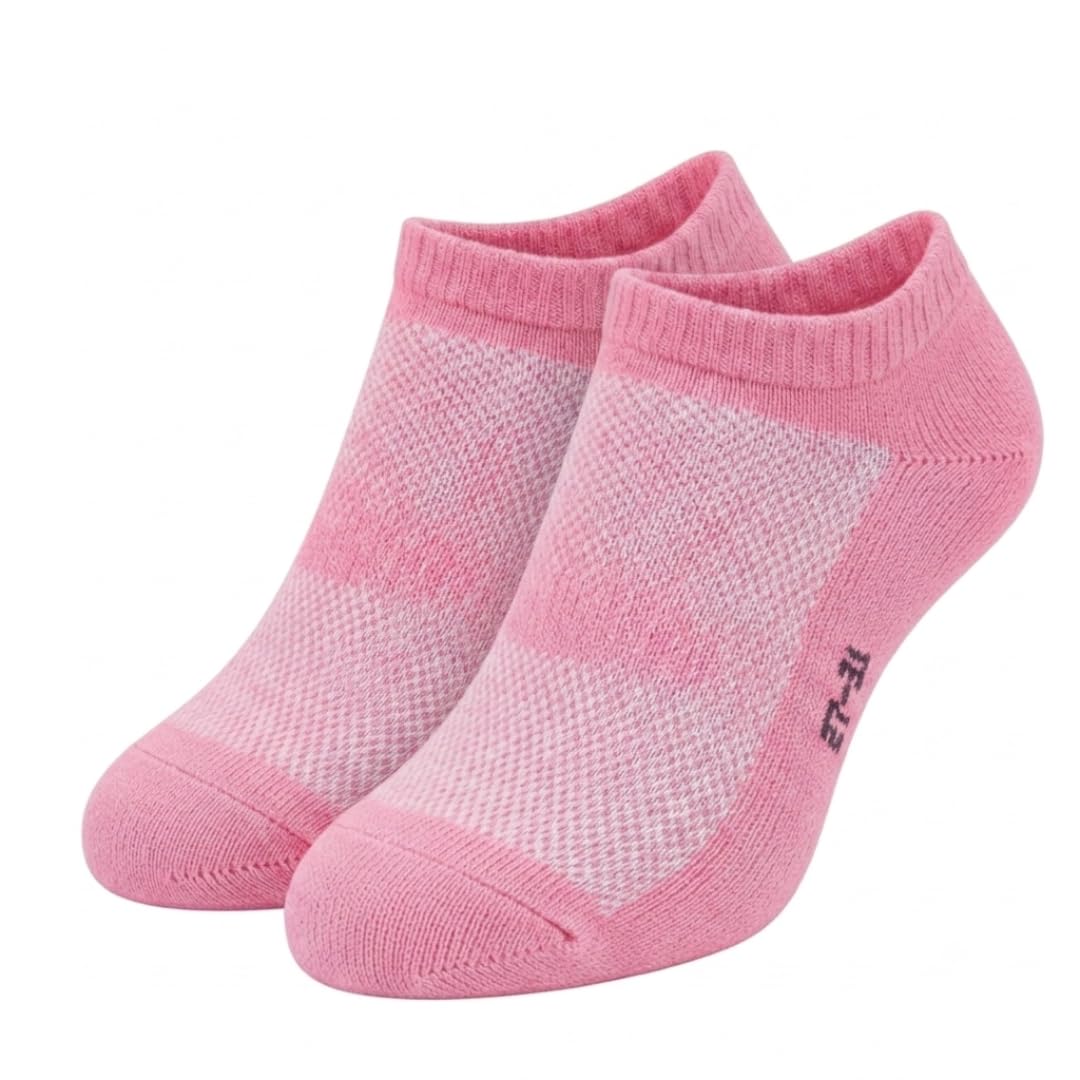 12 Pares - Calcetines tobilleros niña - Calcetines niña - Calcetines cortos niña - Transpirables y hechos de algodón