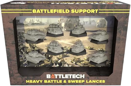 Catalyst Game Labs - BattleTech Battlefield Support - Heavy Battle & Sweep Lances, for Ages 14 and Up