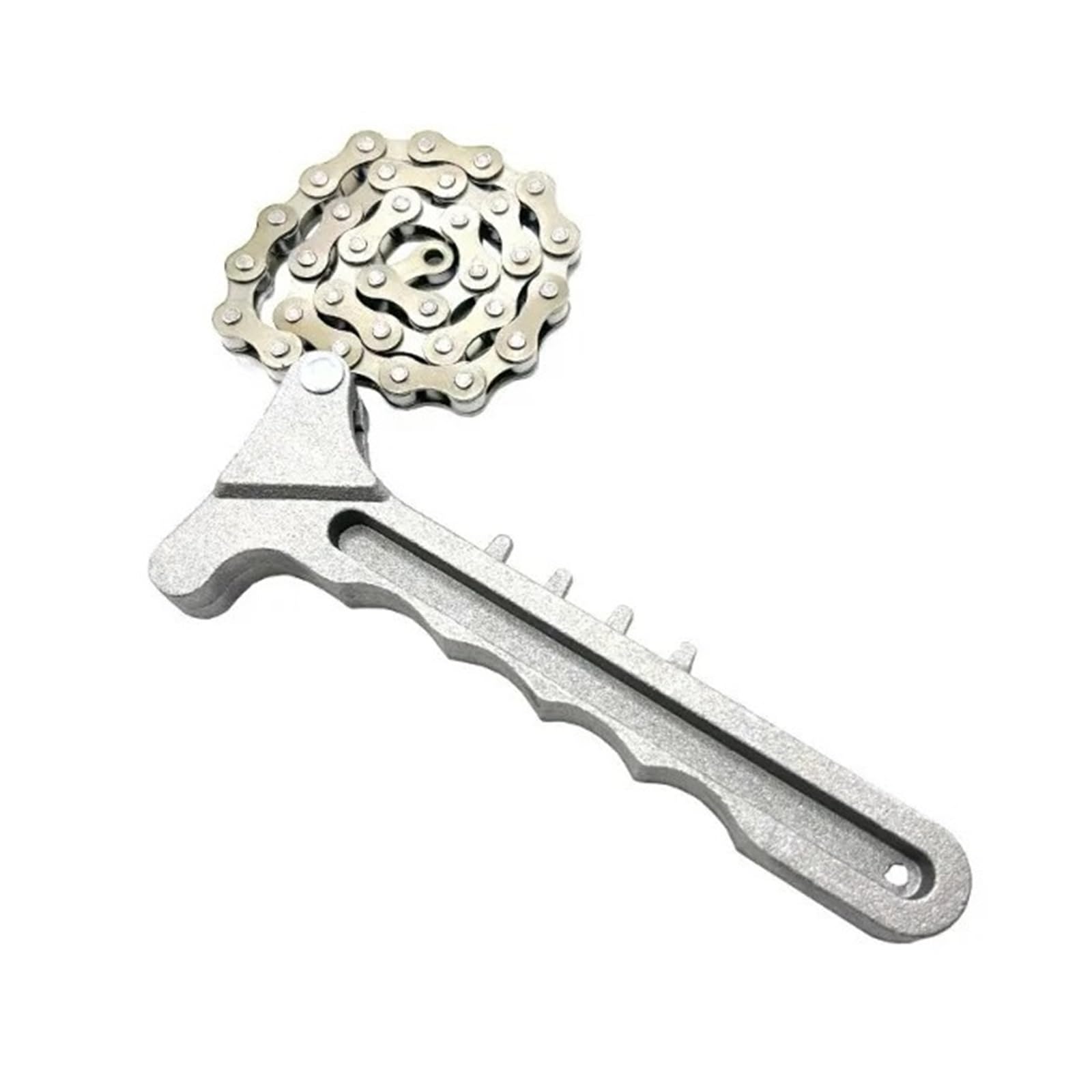 Llave de cadena Herramienta de reparación Alicates Extractor Filtro aceite Llave Cadena Combustible