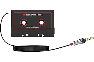 Monster Aux Cassette Tape Adapter for Car: iCarPlay Interface