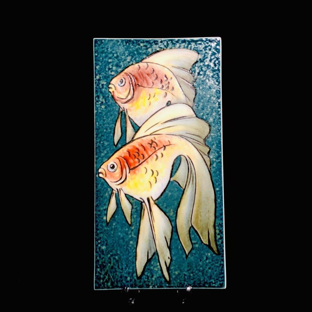 Meissen マイセン/※珍品 1級品 陶板 金魚　魚 美品 Amazon.co.jp: Meissen マイセン 珍品 1級品 陶板 金魚 魚 ホビー