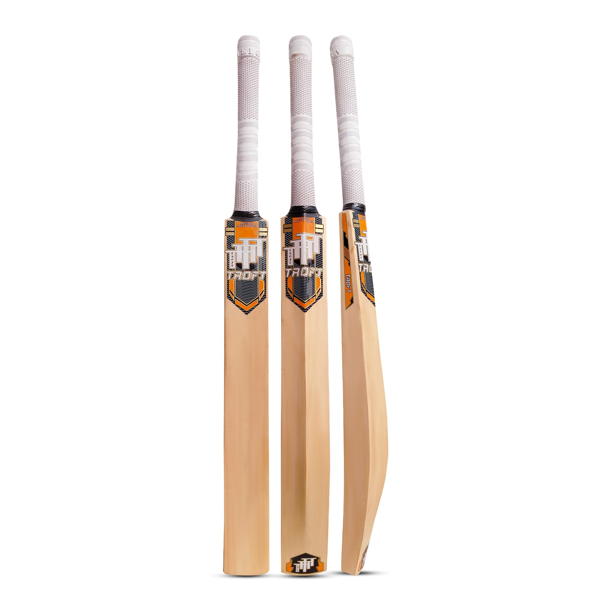 TrofT Cricket Fanatic Middler (Half Width) Kashmir Willow Bat (Size 5)-image-29