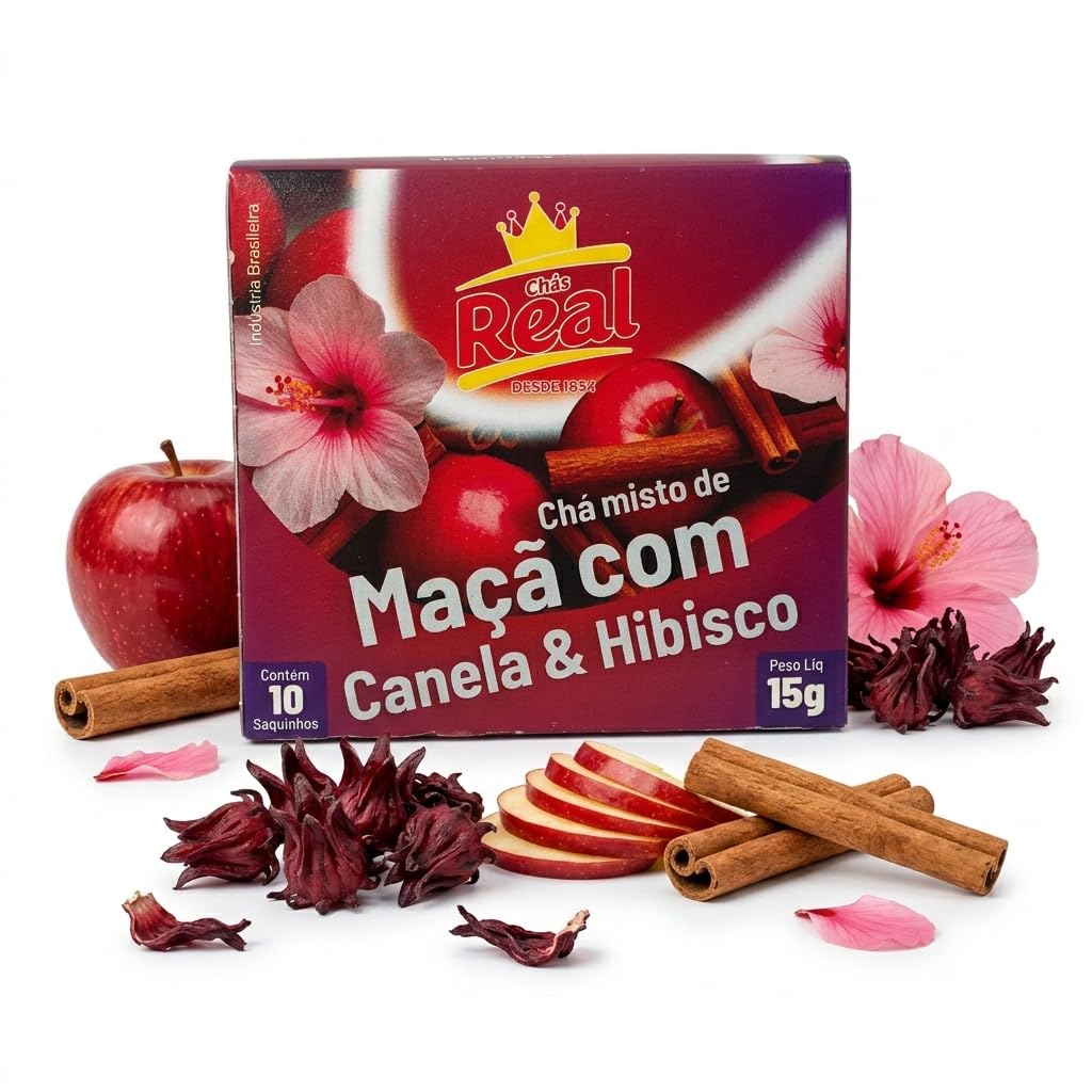 CHÁS REAL Real Multiervas Maca C/Canela 1 5 Gr : Amazon.com.br