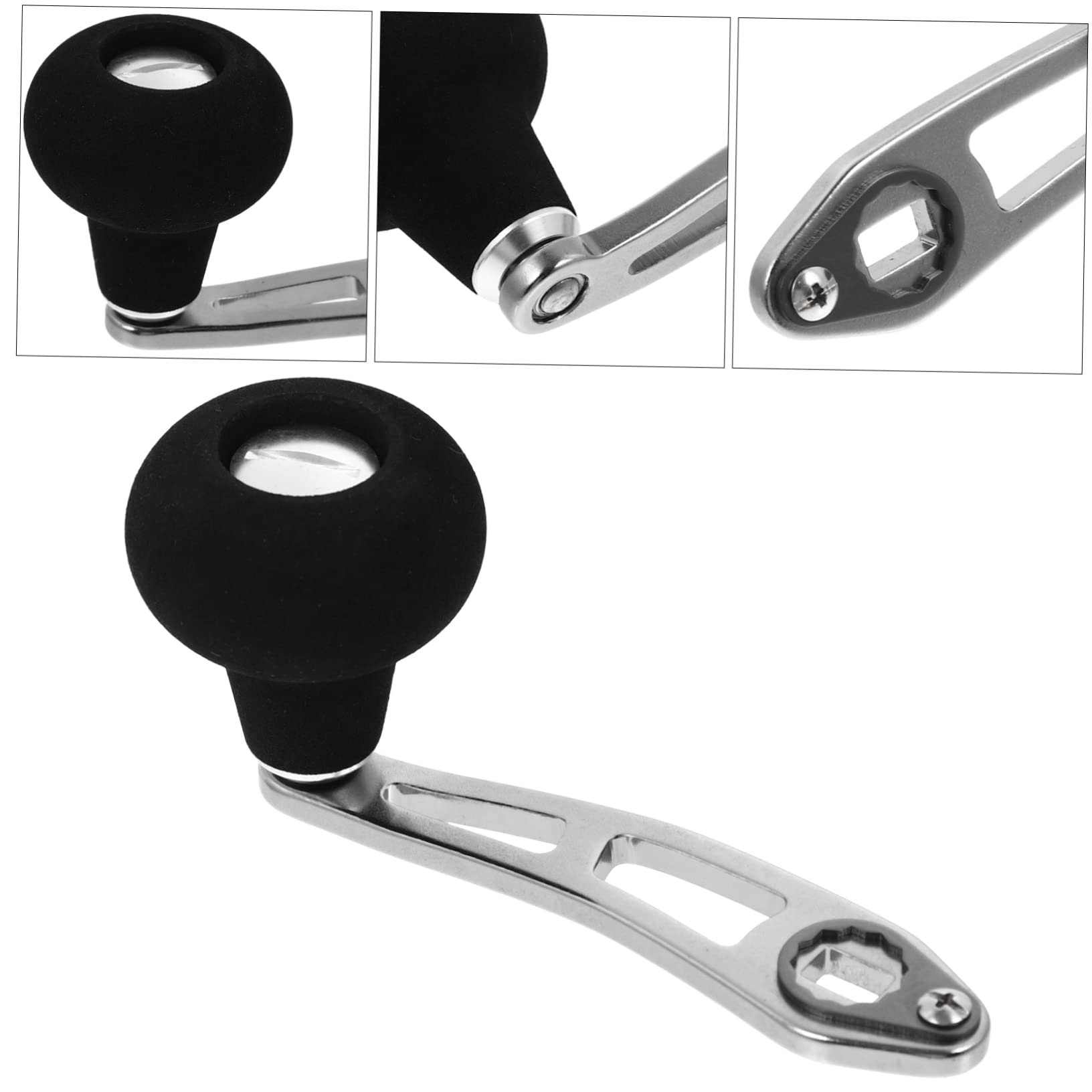 Sosoport 1 PC Detachable Fishing Reel Handle Upgrade Your Baitcaster with Easy Installation and Excellent Workmanship for Smooth Fishing Experience