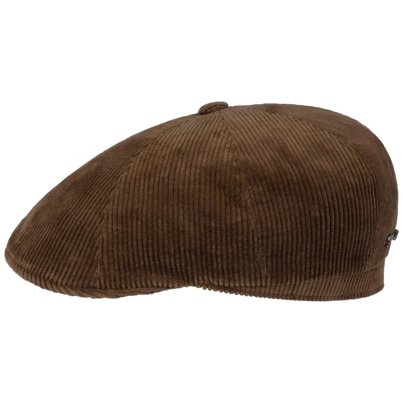 Stetson 8-panelowa czapka z daszkiem Carson Cord płaska czapka z daszkiem, wyprodukowana w UE, z daszkiem na jesień, zimę, jesień, zimę