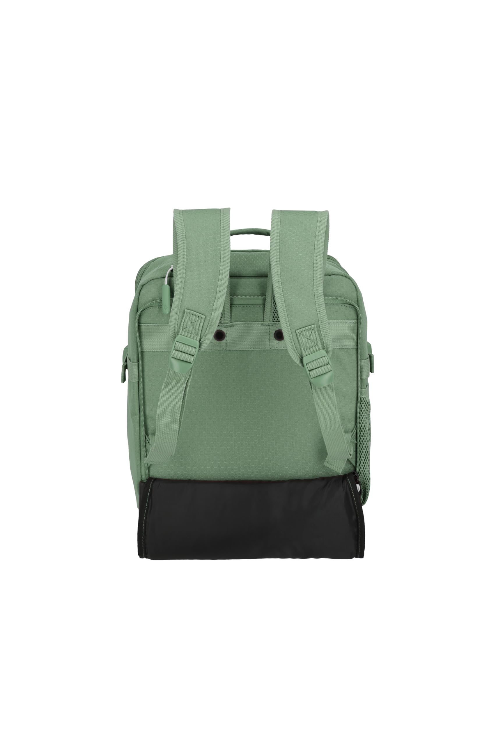 Travelite Rucksack KICK OFF, Laptopfach 15,6 Zoll, Handgepäck Rucksack mit Rollen und Teleskopgestänge, vielseitiger Reiserucksack, 30 x 40 x 20/23 cm, 24/28 L