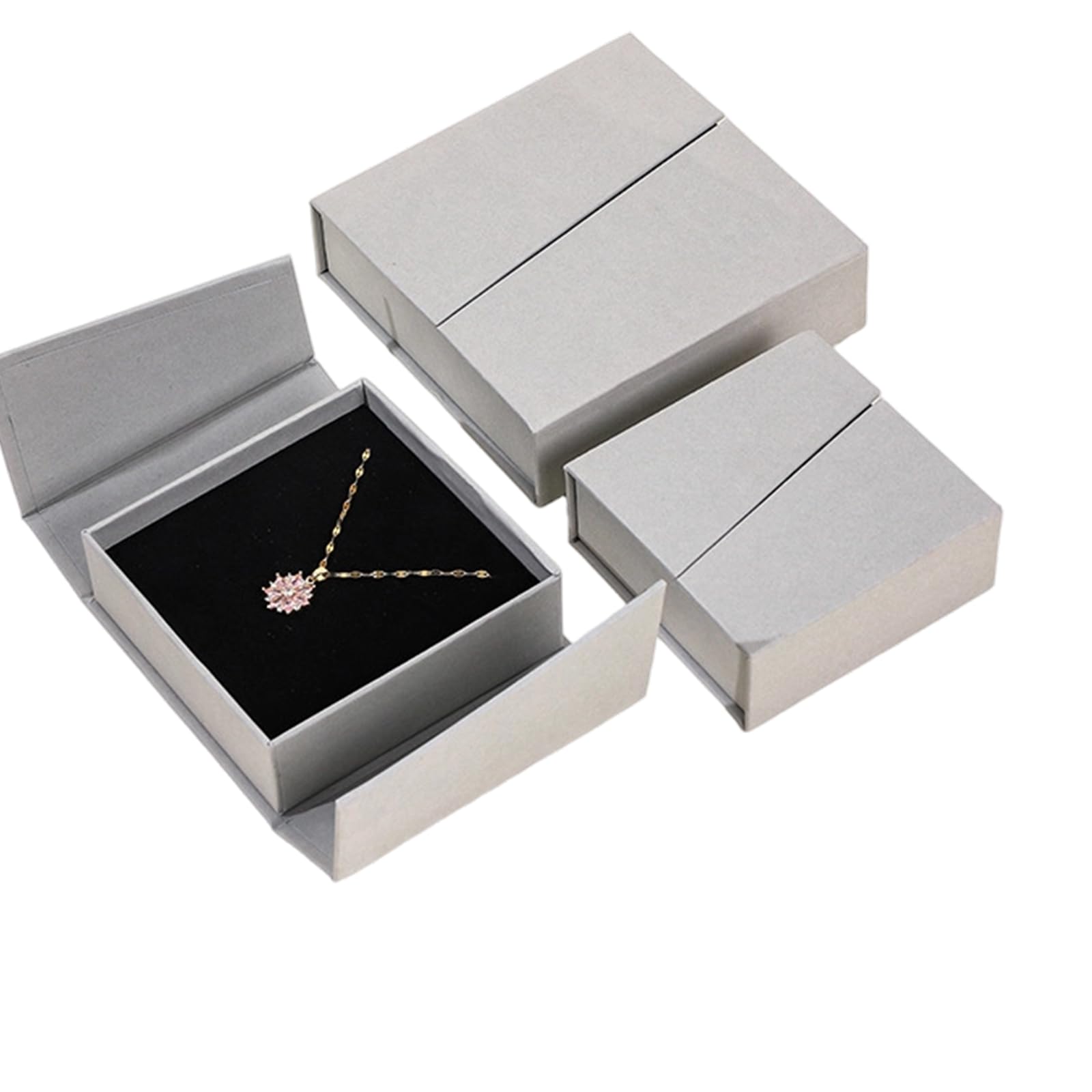 ZBIianxer Multipurpose Double Opening Jewelry Box Including Closure for Various Small Items Travel Friendly Organiser Badge Organiser