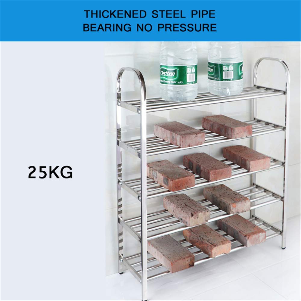 Zapatero organizador de acero inoxidable para dormitorio de estudiantes, 3 y 6 niveles, extensible y apilable, estante de almacenamiento para zapatos