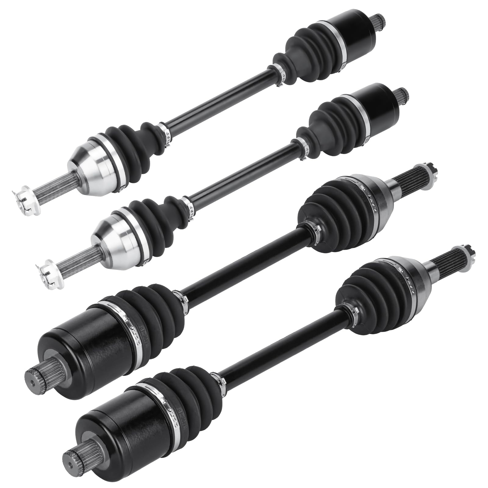 Photo 1 of Front Rear CV Axle for Polaris Ranger 4x4 400 2010-2014, Ranger 500 EFI/500 Crew 2011-2013, Ranger Mid-Size 800 EFI/EPS 2012-2013, Left Right Drive shaft Set for 1332690-Full Set