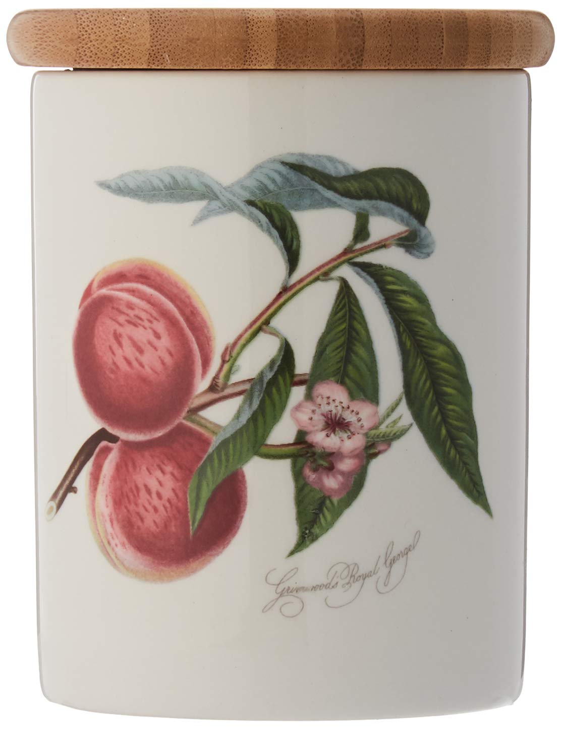 Portmeirion 4" Airtight Jar Peach