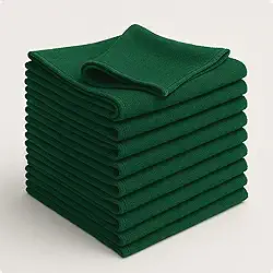 Kit 10 Panos de Prato Copa Verde Grande Grosso 100% Algodão Santa Margarida