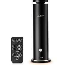 Waterless Essential Oil Diffuser Pro, Cold Air Diffusers for Home Large Room Hotel SPA, 4.06Oz Scent Diffuser Aromatherapy Air Machine with 1500 Sq Ft Cover, Remote - Black - Fragrance Not Included