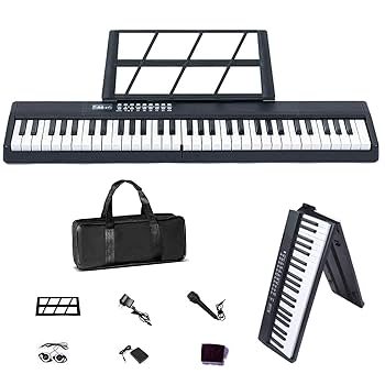 電子キーボード 61鍵 楽譜 楽天市場】【楽天1位】RiZKiZ 電子キーボード 61鍵盤 キーボード