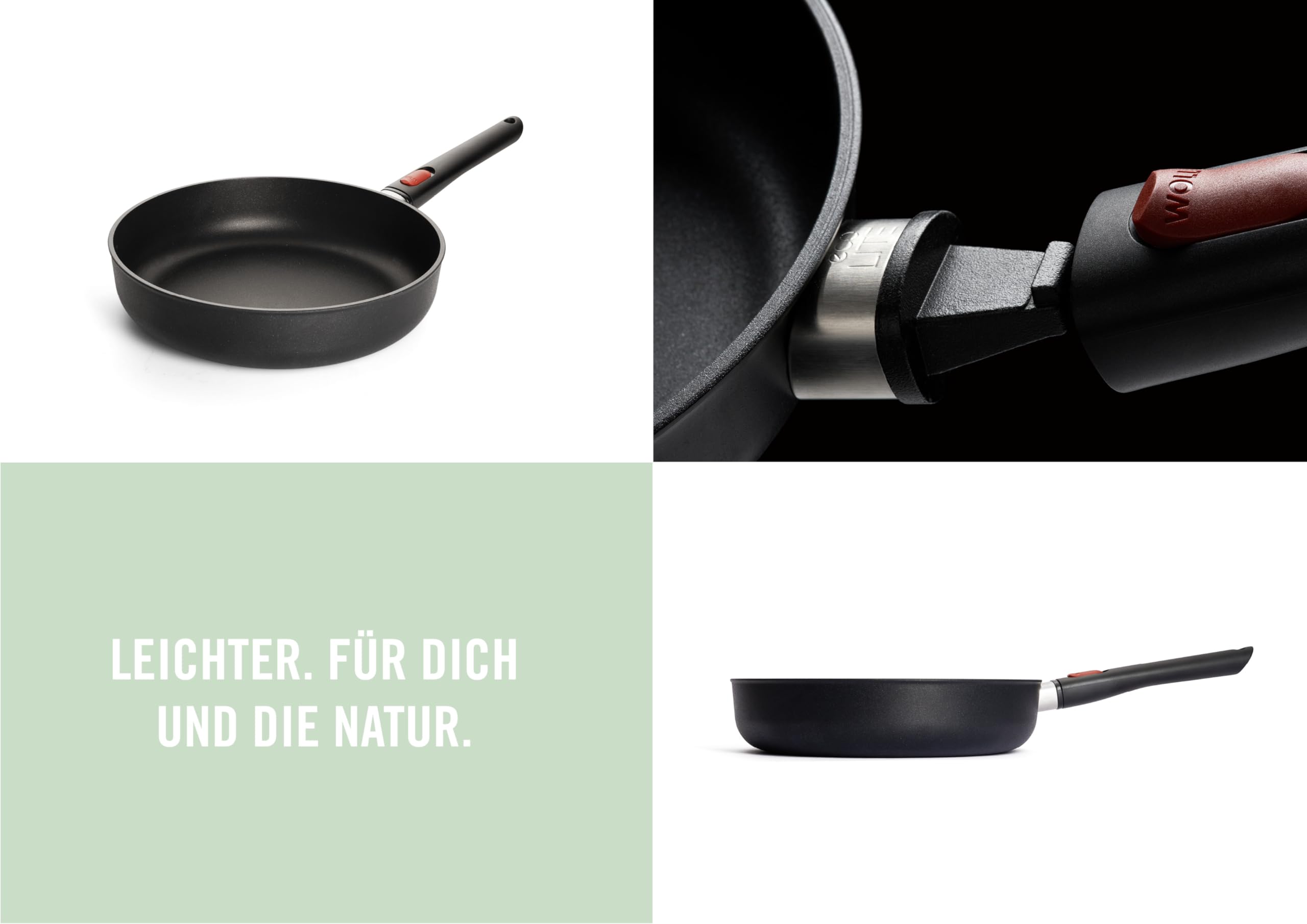 Woll 1528WLCI-Q Eco LogicQXR gietijzeren platte pan