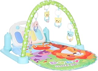 سجادة العاب ببيانو مع ريموت كنترول للاطفال من اون شاين، 20 قطعة - متعددة الالوان