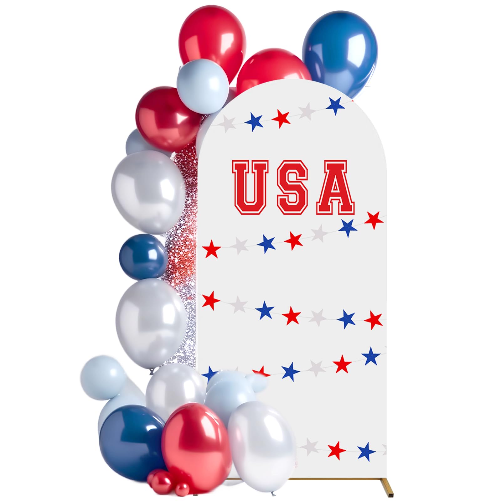 Photo 1 of 2 Pcs Independence Day 250th Anniversary USA Arch Cover Decor Kit