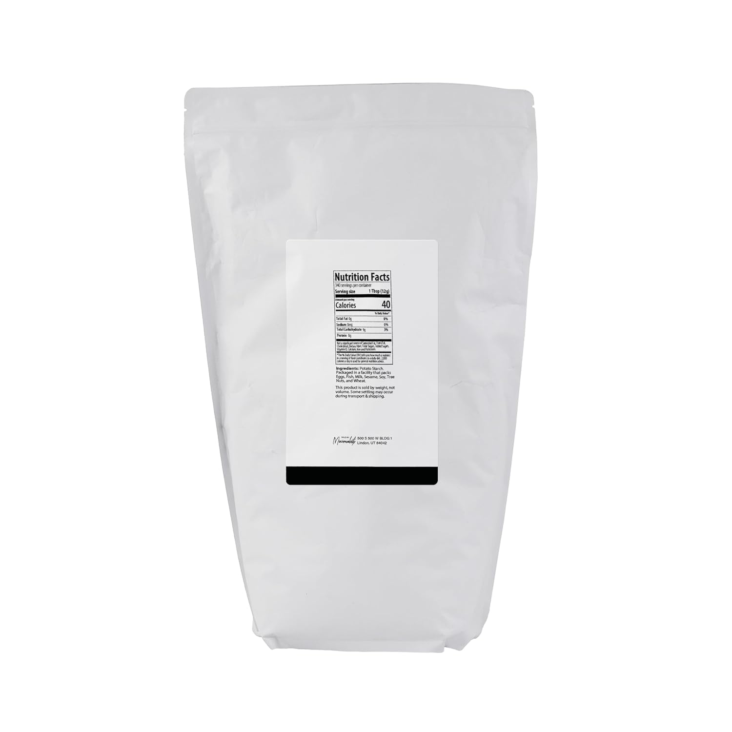 Minimalist Potato Starch, Ideal for Thickening Sauces and Baking (144 Ounce)