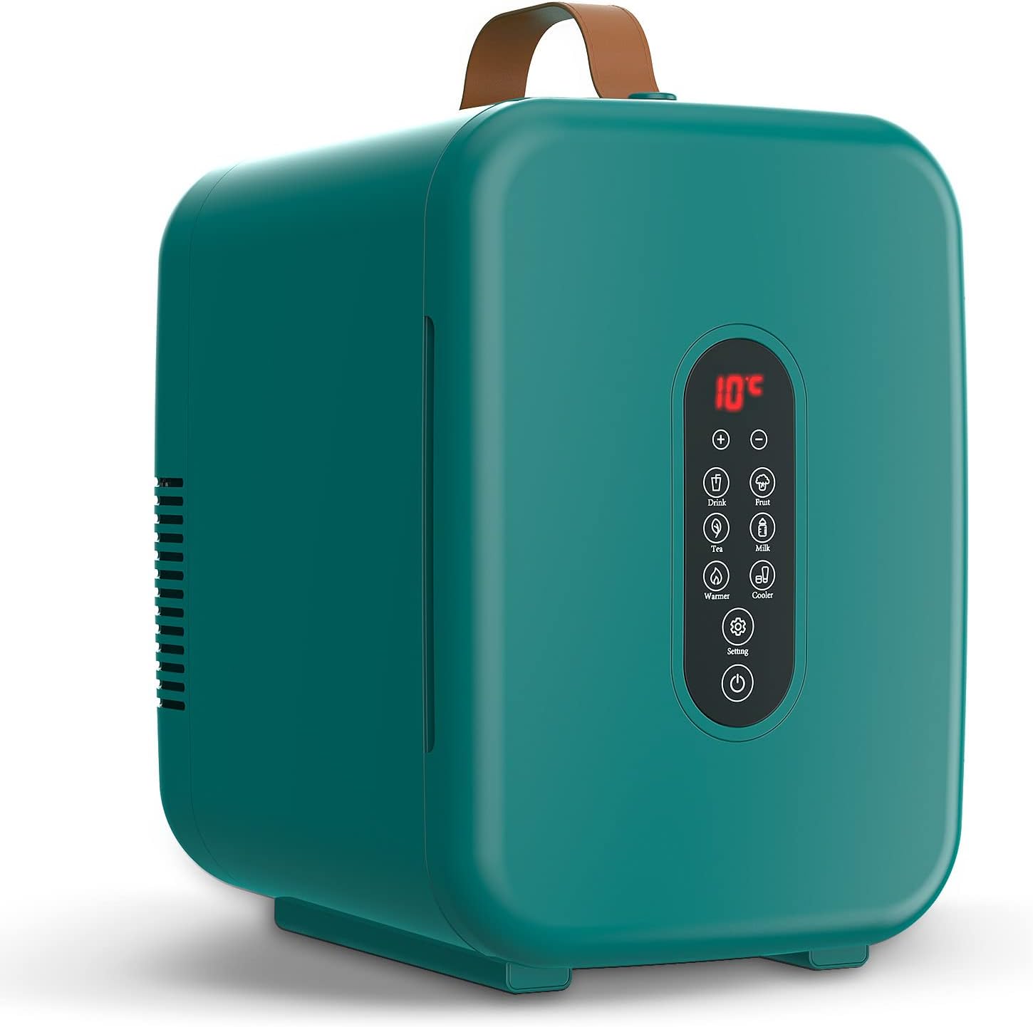 ADVWIN Mini Fridge 10 Liter Small Fridge for Bedroom Upgraded