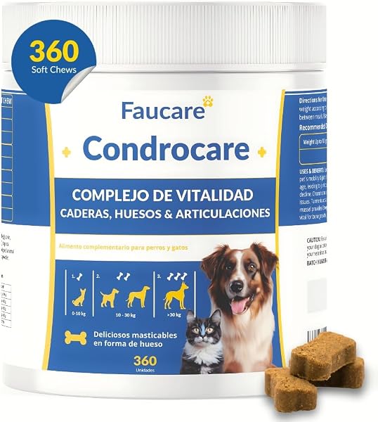 Faucare Condroprotector Perros 360 Masticables