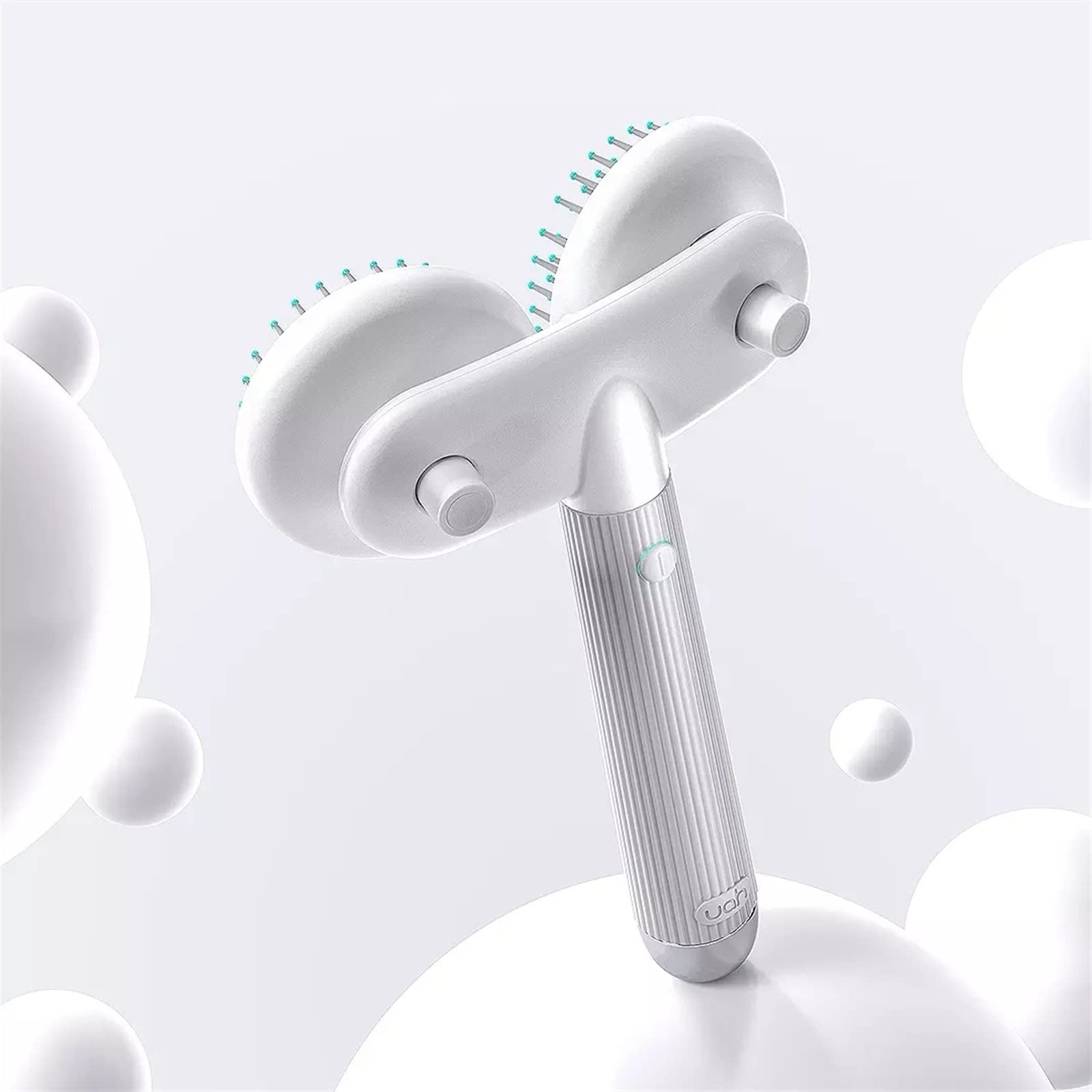 DieffematicSZ Grzebień Electric Hair Removal Comb Hair Brush Hair Removal Cleaning Brush