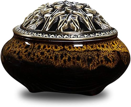 Vista 48 de Cerámica de la decoración casera de incienso palitos o conos quemador de porcelana incienso titular Jesper Rojo