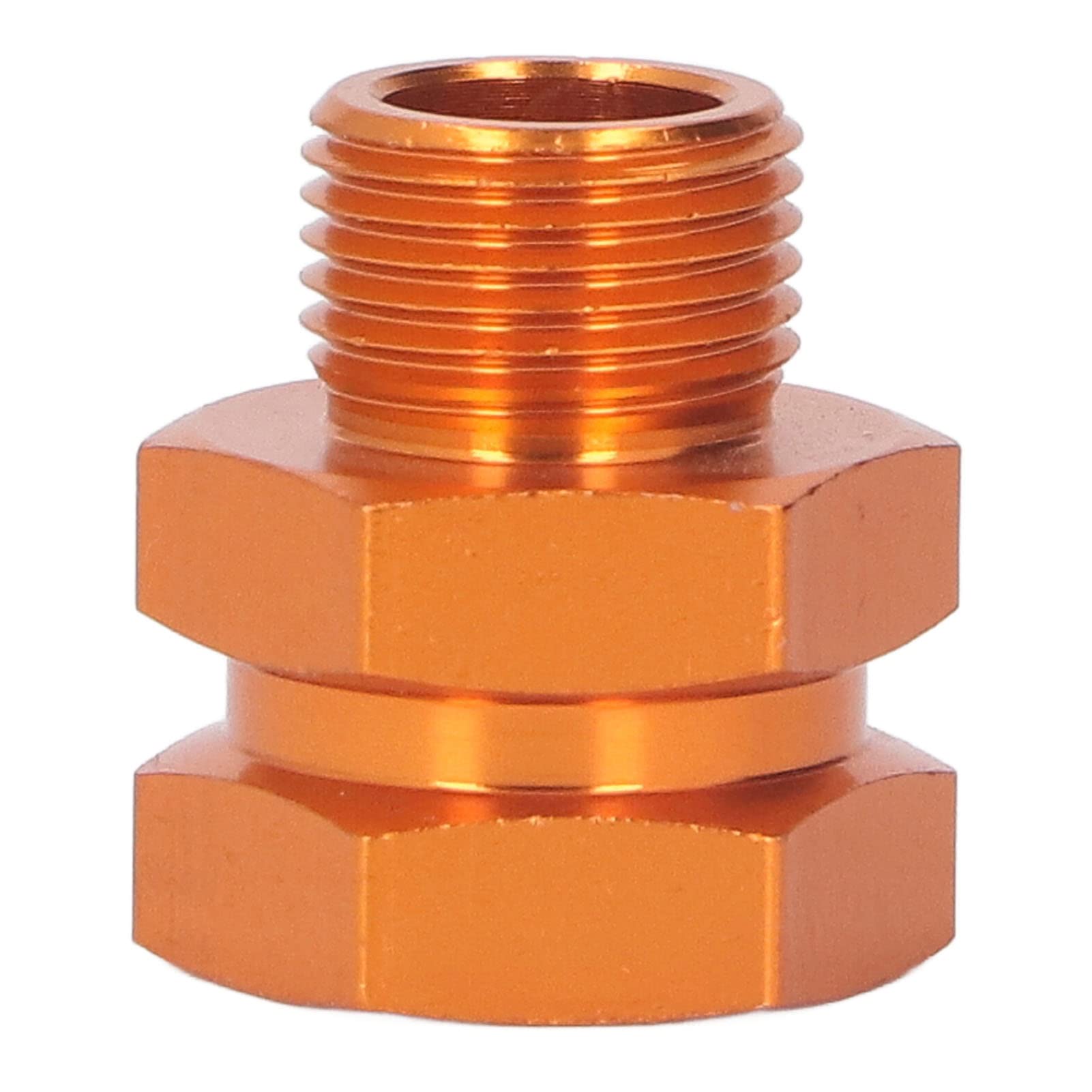 Adaptateurs Moyeu Hexagonal RC 17mm Pour ZD Racing 07 1/7 – Lot De 4 En Alliage Aluminium Orange – Remplacement Pièces Plastique