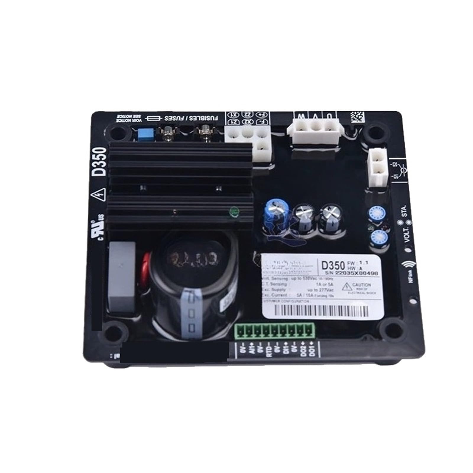 CBRBLCIUL 1pcs Generator D350 Brushless Excitation Automatic Voltage Regulator AVR