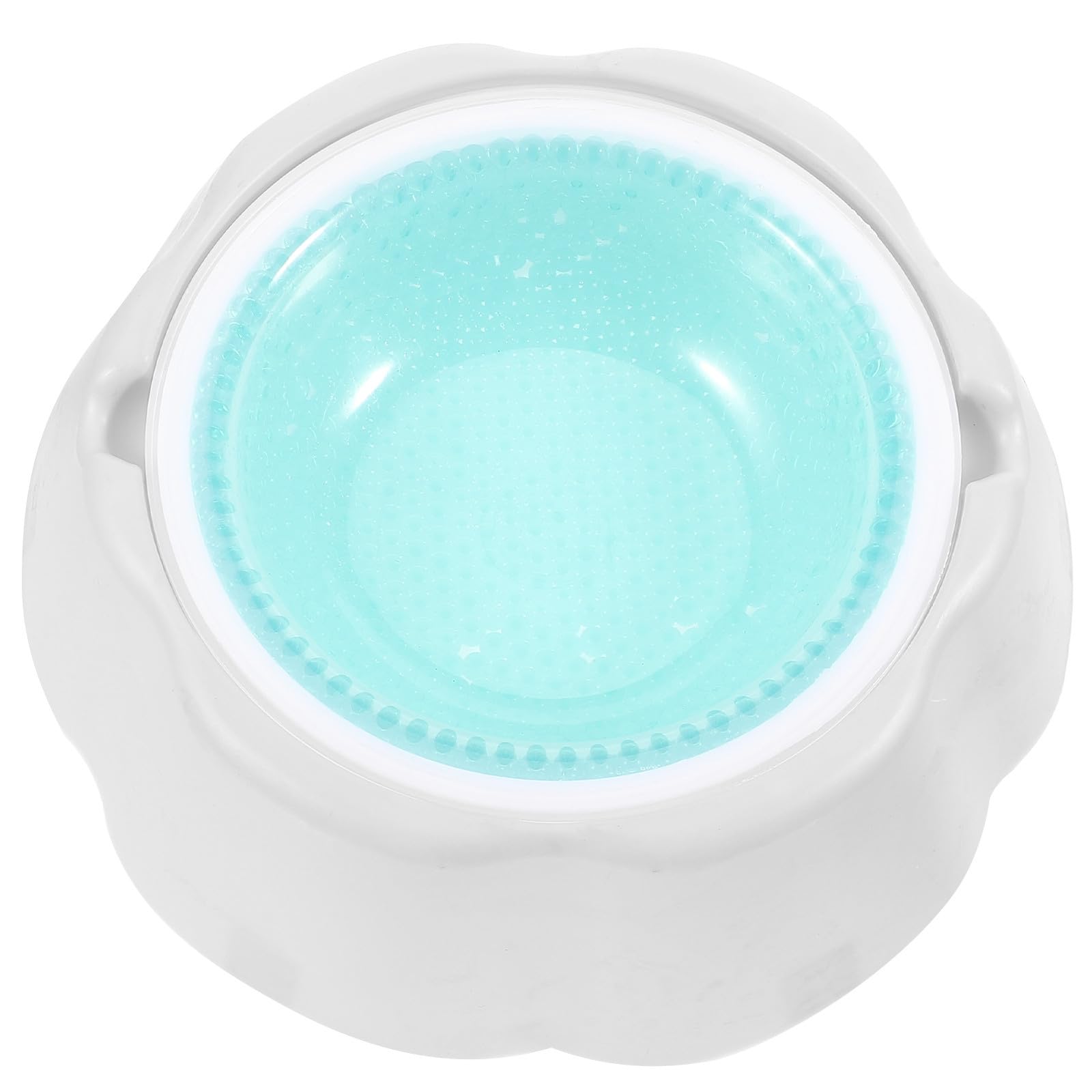 VICASKY Cuenco de Agua Helada para Mascotas de Verano, Tazón Compacto de PP para Perros y Gatos, Estable y Refrescante para Beber en Casa
