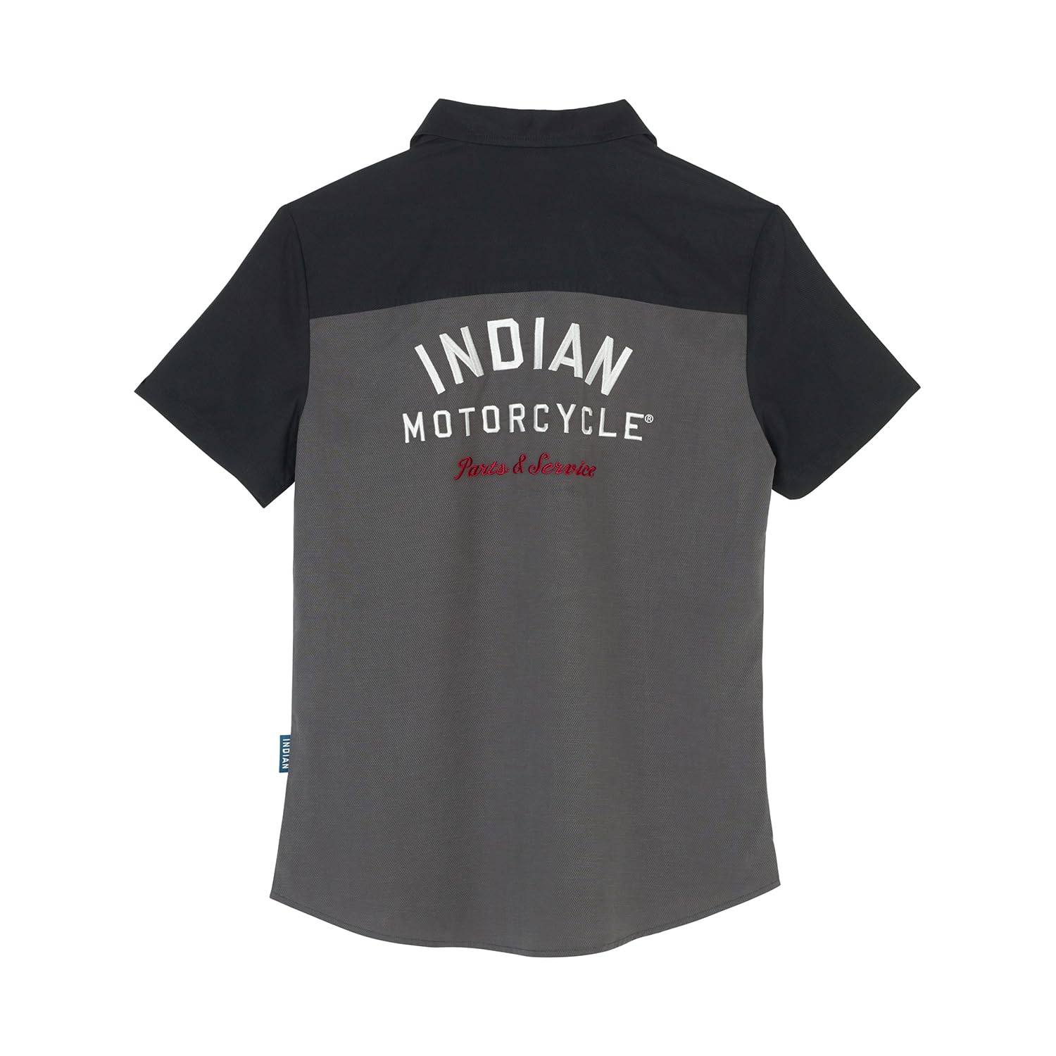 Indian Motorcycle Women's Garage Shirt, Gray