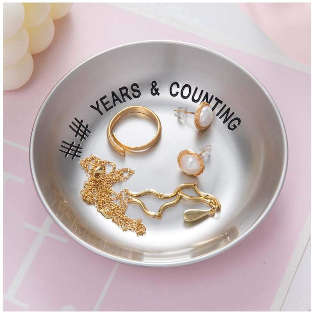 10 Year Anniversary Tin For Her Him Wedding Tin Jewelry