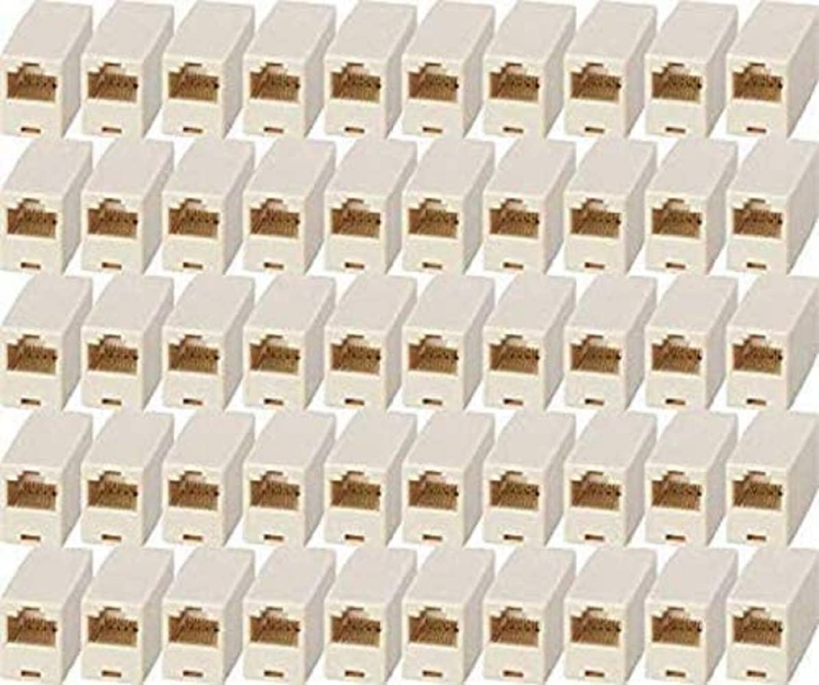 See full amazon price history chart for MVTECH Pack -50 RJ45 Coupler Cat7, Cat6 Cat5e RJ45 8P8C LAN Extension Jointer Extending the Ethernet Cables Female to Female Connector For Server, Router, Modem -White MVTECH Pack -50 RJ45 Coupler Cat7, Cat6 Cat5e RJ45 8P8C LAN Extension Jointer Extending the Ethernet Cables Female to Female Connector For Server, Router, Modem -White (B0BVF95R3W) Amazon Price History, Amazon Price Tracker