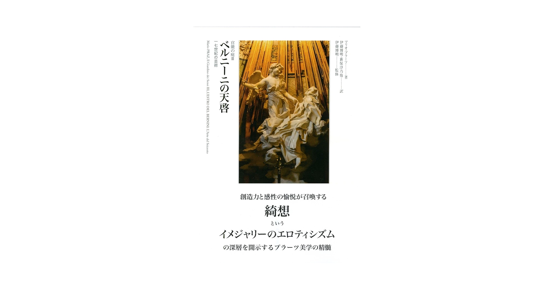 Amazon.co.jp: ベルニーニの天啓: 一七世紀の芸術 (官能の庭 3