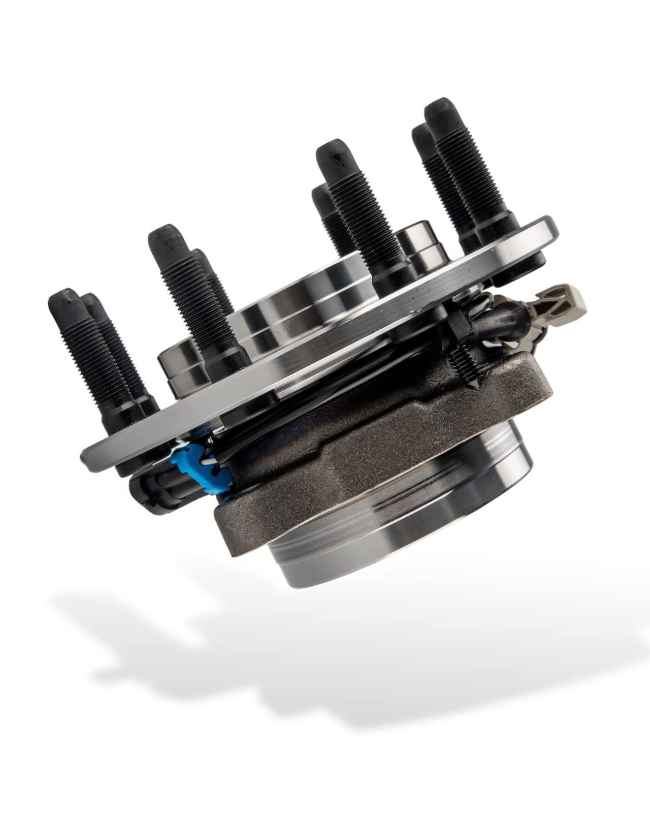 KAX 515058 4WD Set of 2 Front Wheel Hub and Bearing Assembly for Silverado 2500 3500 1500 HD Suburban/Avalanche 2500, Sierra 1500 HD 2500 HD 3500 Yukon XL 2500, H2, 8 Lugs W/ABS