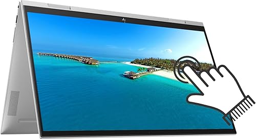 HP Laptop Envy x360 2 en 1, pantalla táctil FHD de 15.6 pulgadas, Intel Core i7-1260P de 12 núcleos, 32 GB de RAM, SSD NVMe de 1 TB, teclado