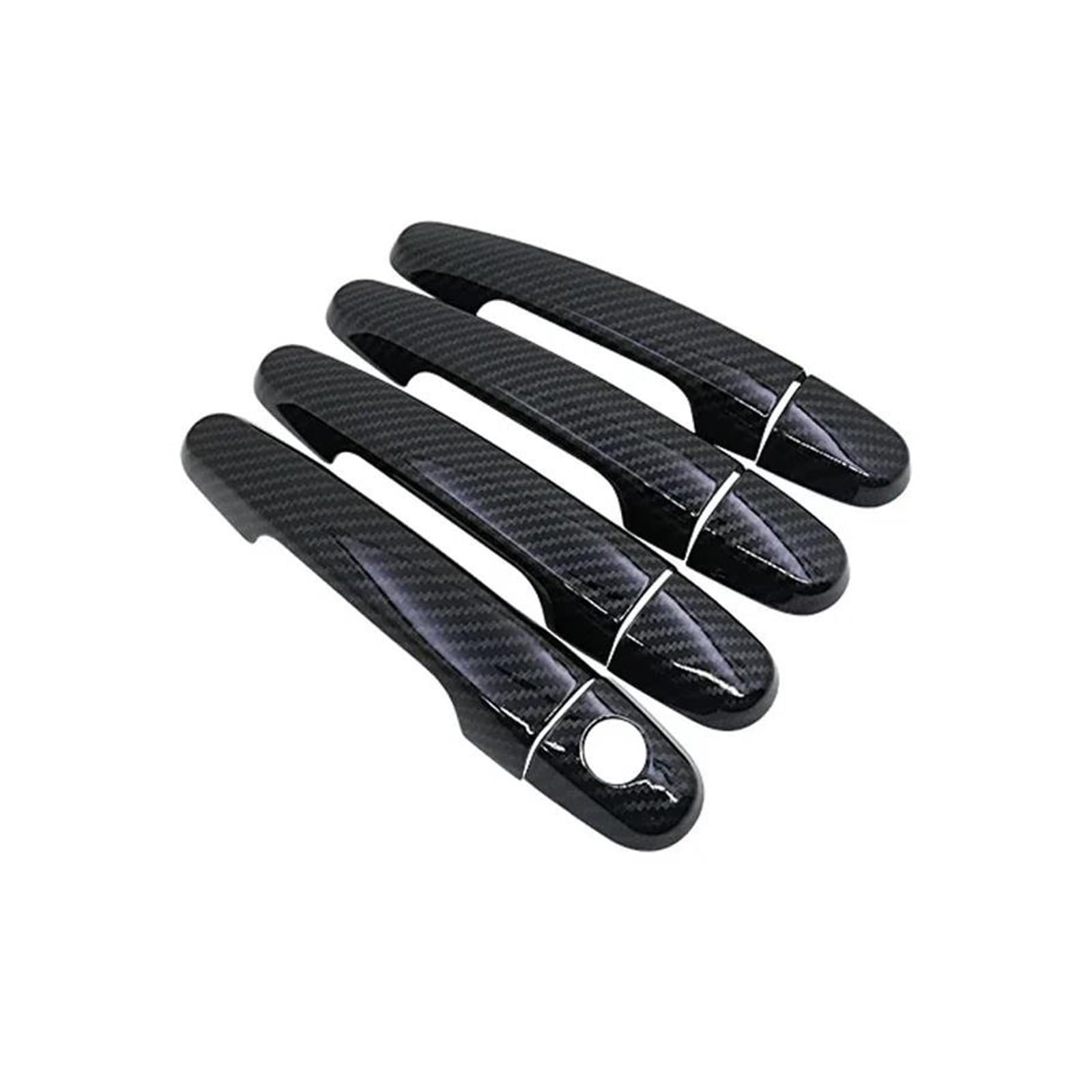 Cubre manijas cromados para Toyota Hilux 2005-2014 con un ojo de llave