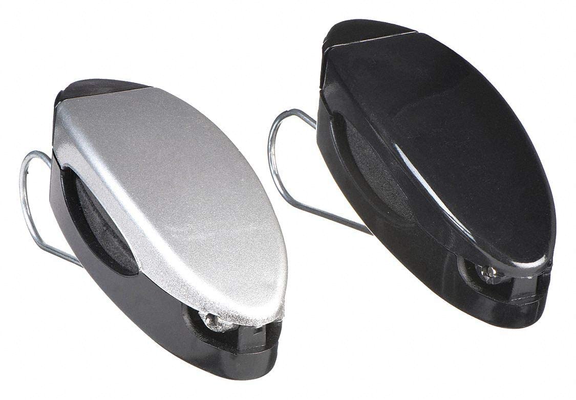 BELL 22-1-33643-8: Eyewear Clip/2 Pack/Black-Silver