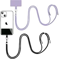 Vista 1 de BFSDDM Cordón universal para teléfono celular, cordón cruzado para teléfono, cordones ajustables de nailon para teléfono alrededor del cuello