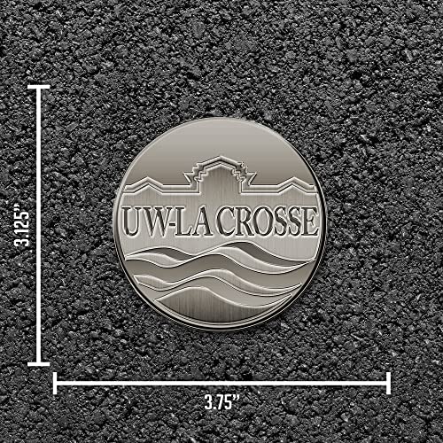 Image of NCAA Standard Antique Nickel Auto Emblem for Car /Truck /SUV