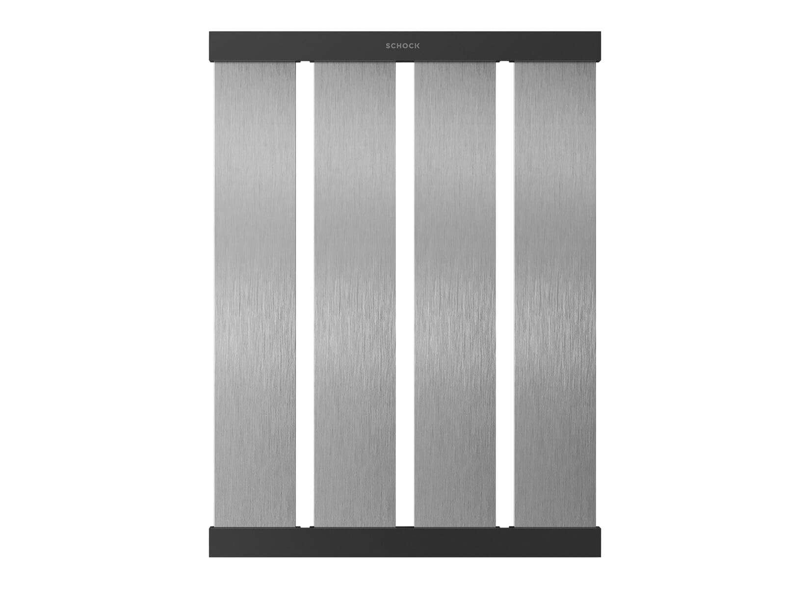 Schock Design Abtropfgitter in gebürstetem Edelstahl Look (629725EDM)