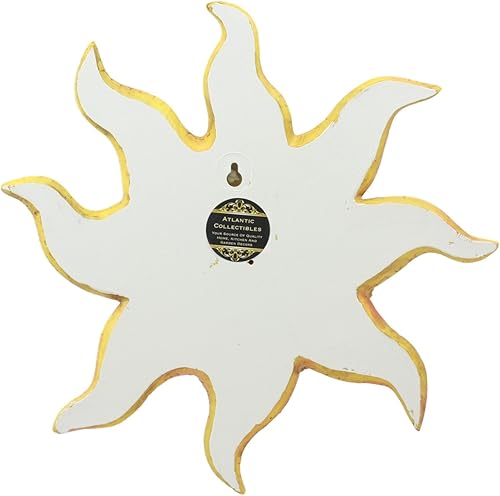 Miniatura 7 de Ebros - Placa decorativa de pared con mosaico de cielo celestial colorido sol y luna, 12 pulgadas de alto, rendición a la noche, Belenos Dios y