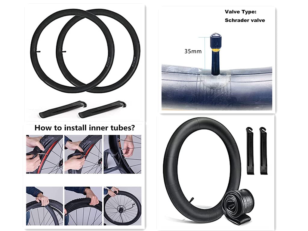 Continental Light 42mm Presta Valve Tube, Black, 700 x 18-25cc