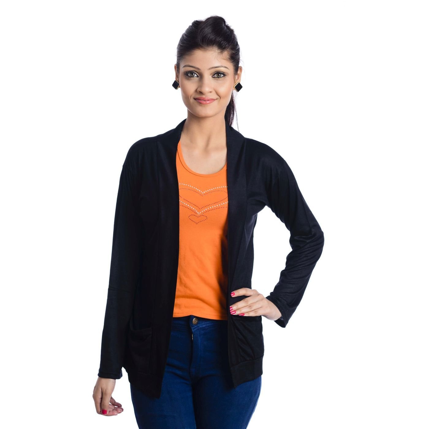 teemoods Women's Viscose Jacket Poncho-picture-15