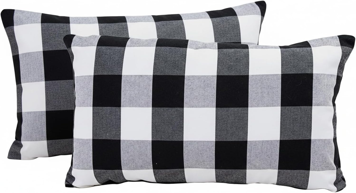 Set of 2 Bed Pillows, Multicolour, 16 x 26 Inches